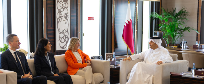 A high-level French business delegation led by Qadran visited Doha on Nov 2-4, to further strengthen the Franco-Qatari economic relationship.